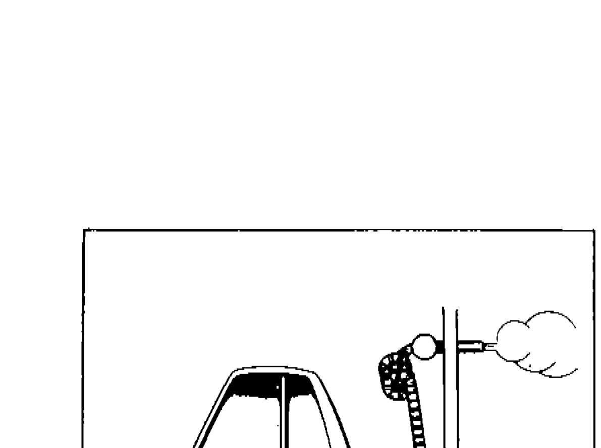 Illustration of a car with exhaust fumes, depicting the danger of operating engine without proper ventilation and no smoking warning