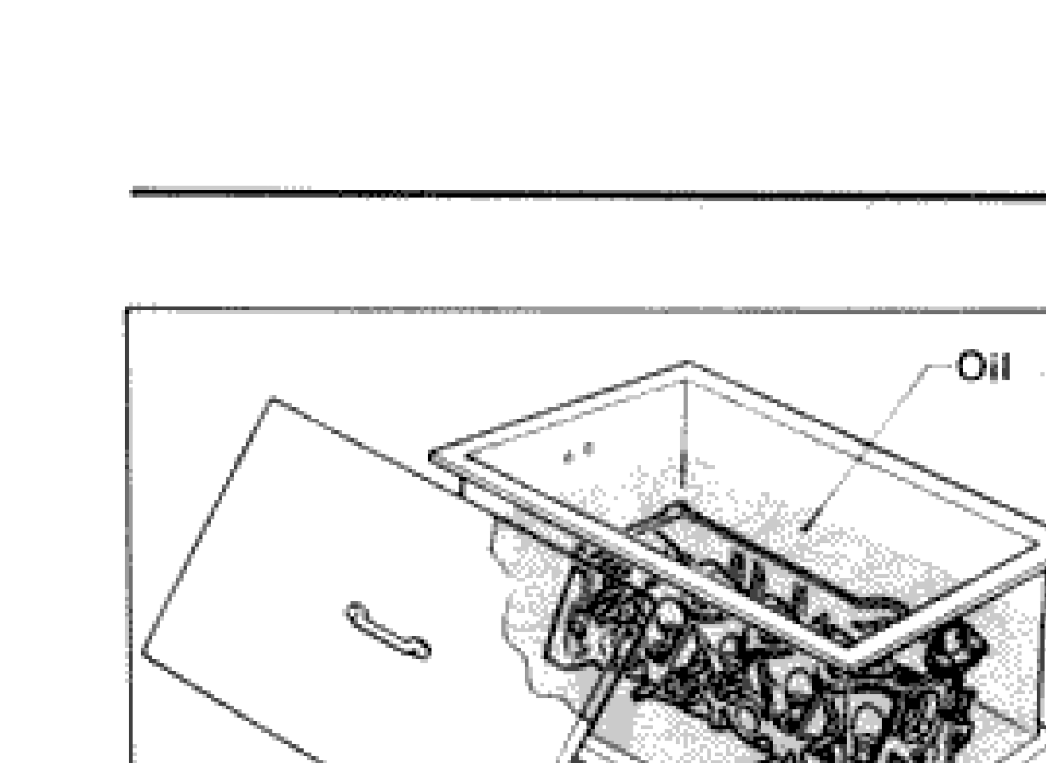 Oil bath heating tank used to heat cylinder head for valve seat press fitting