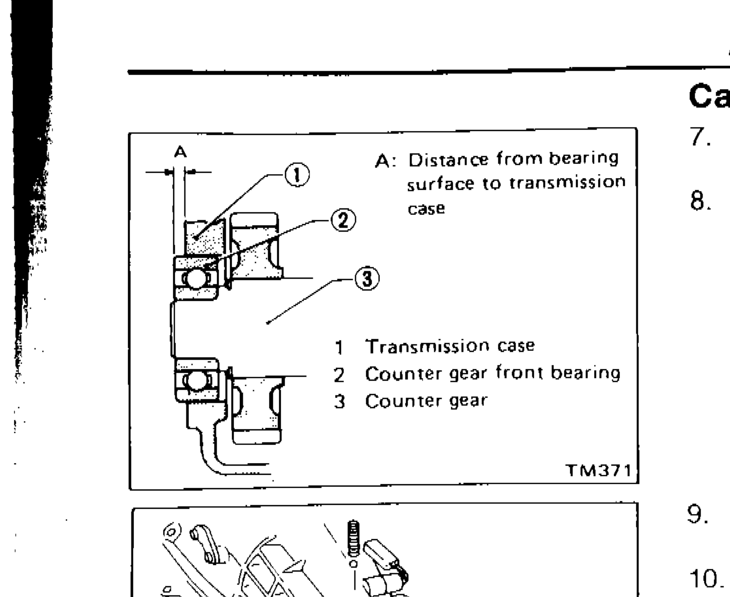 ASSEMBLY — Case Components (Cont'd)
