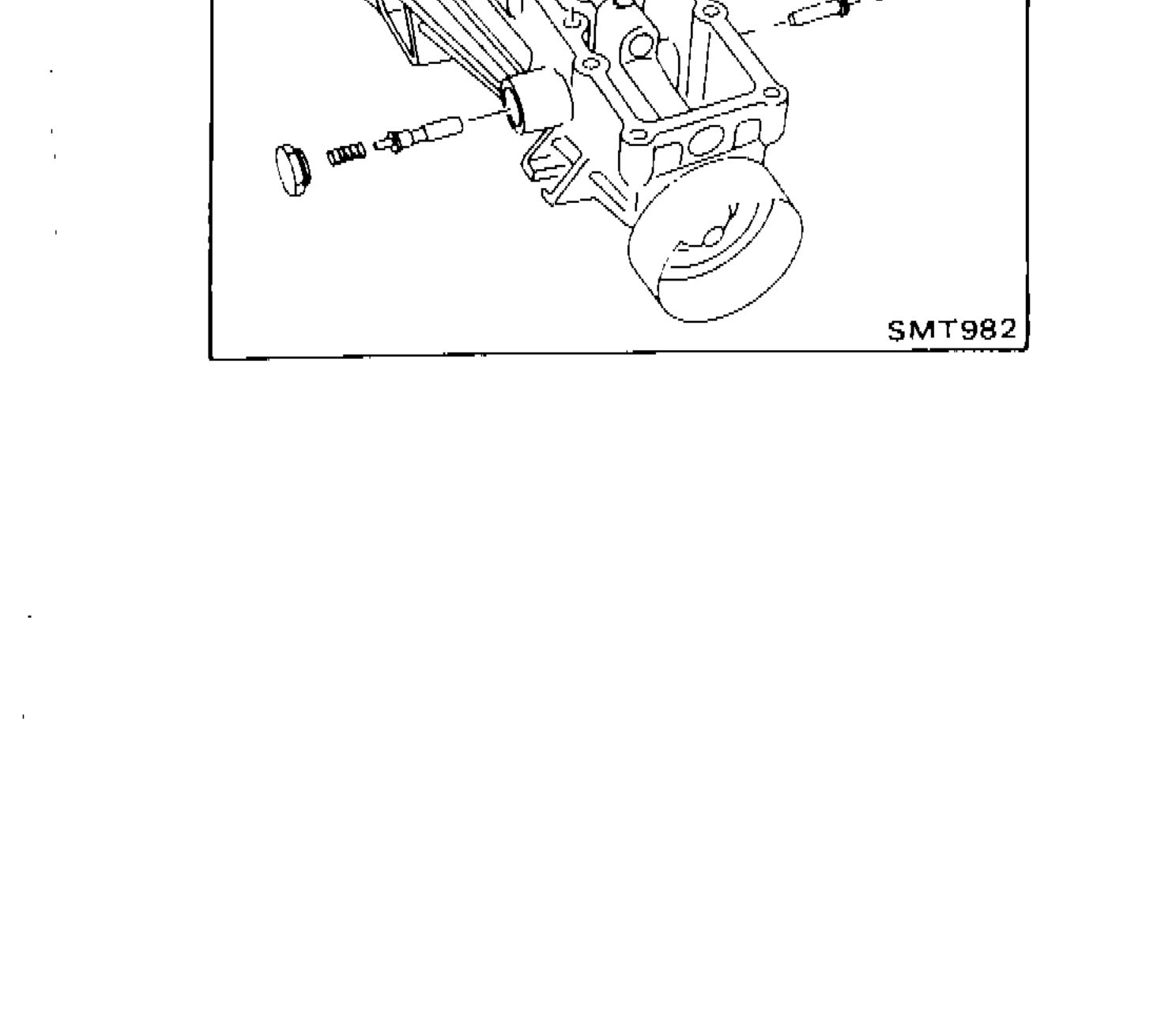 Illustration showing installation of return spring plugs, check ball, return springs, select check plunger, control housing and gasket