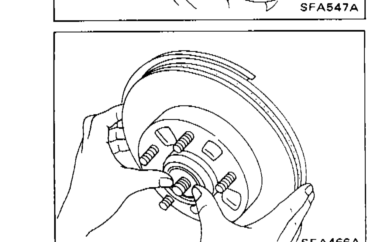 Rotor and wheel hub removal from spindle